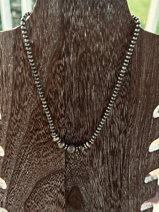 Beaded Faux Navajo Necklace